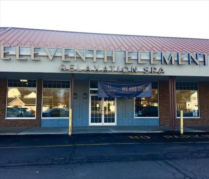 Store front with "Eleventh Element" sign